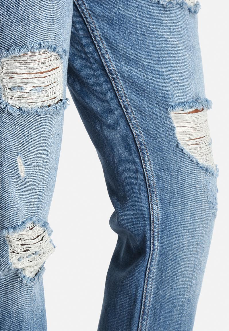 Caroline Jeans - Medium Blue Denim Pieces Jeans | Superbalist.com