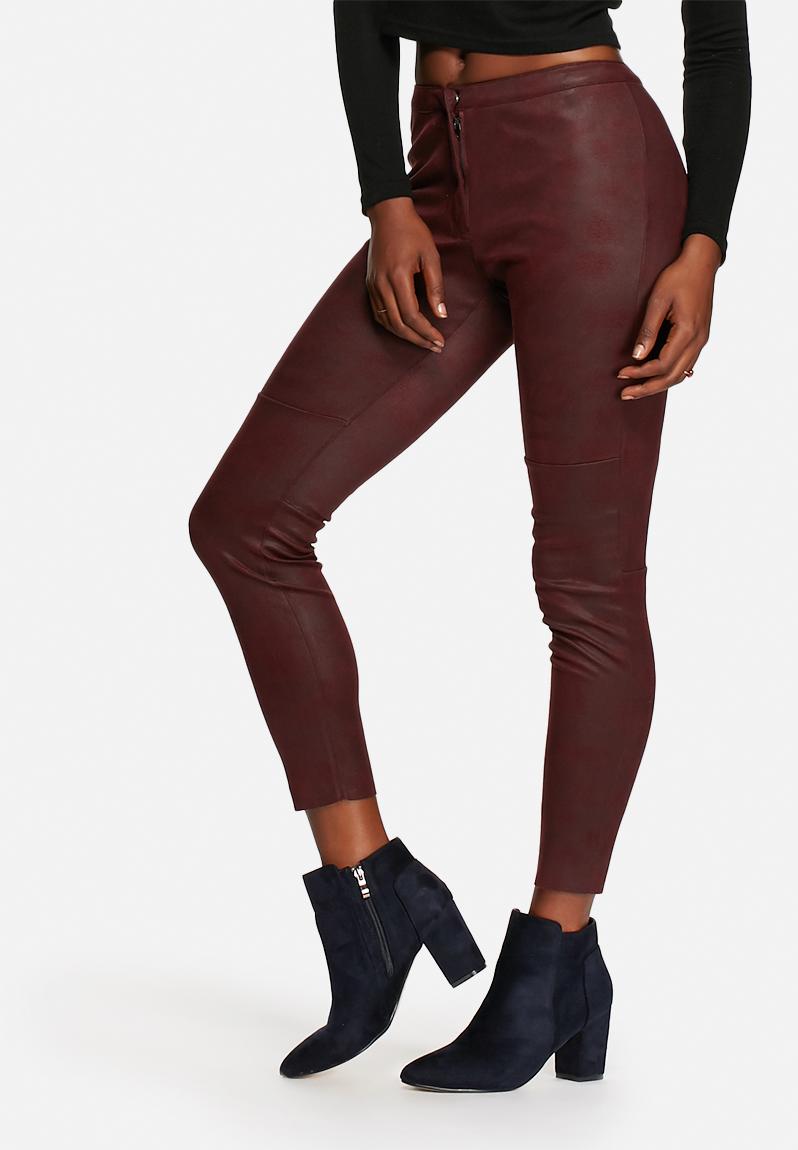 nike burgundy crush leggings