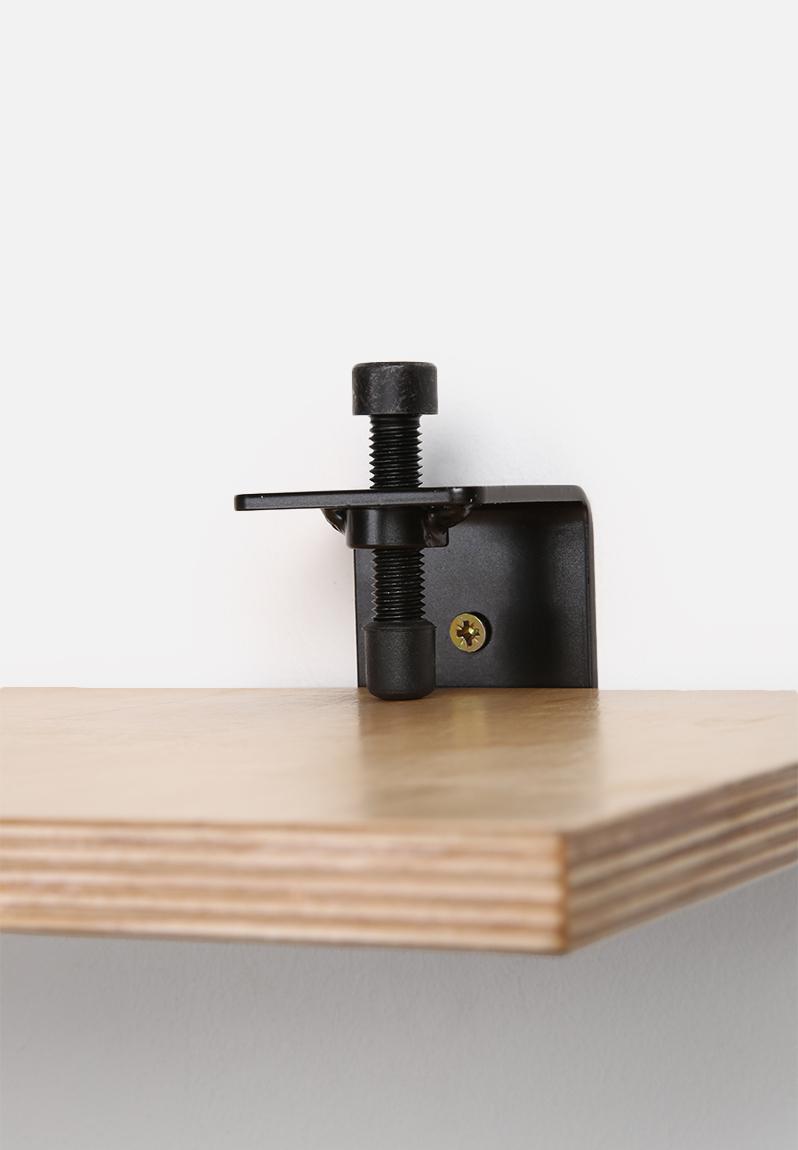 Small Clamp shelf black TRSTRL Shelves