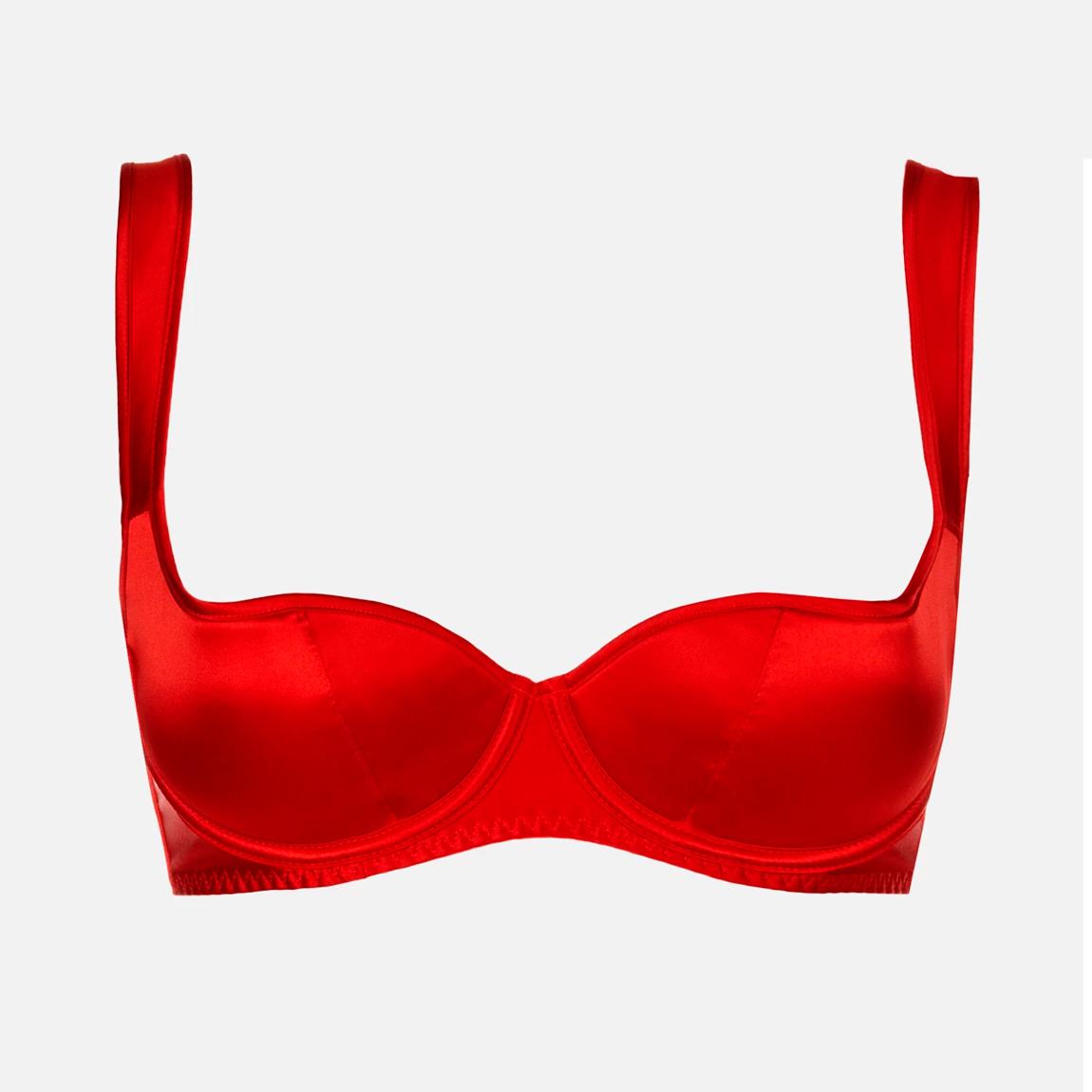 Danita Padded Demi Bra – Valentino Red L'Agent By Agent Provocateur ...