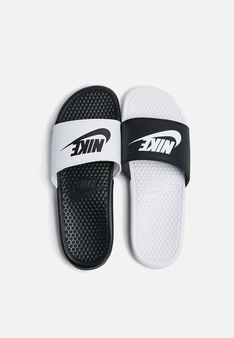  Nike  Benassi JDI Mismatch Black  White  Nike  Sandals  